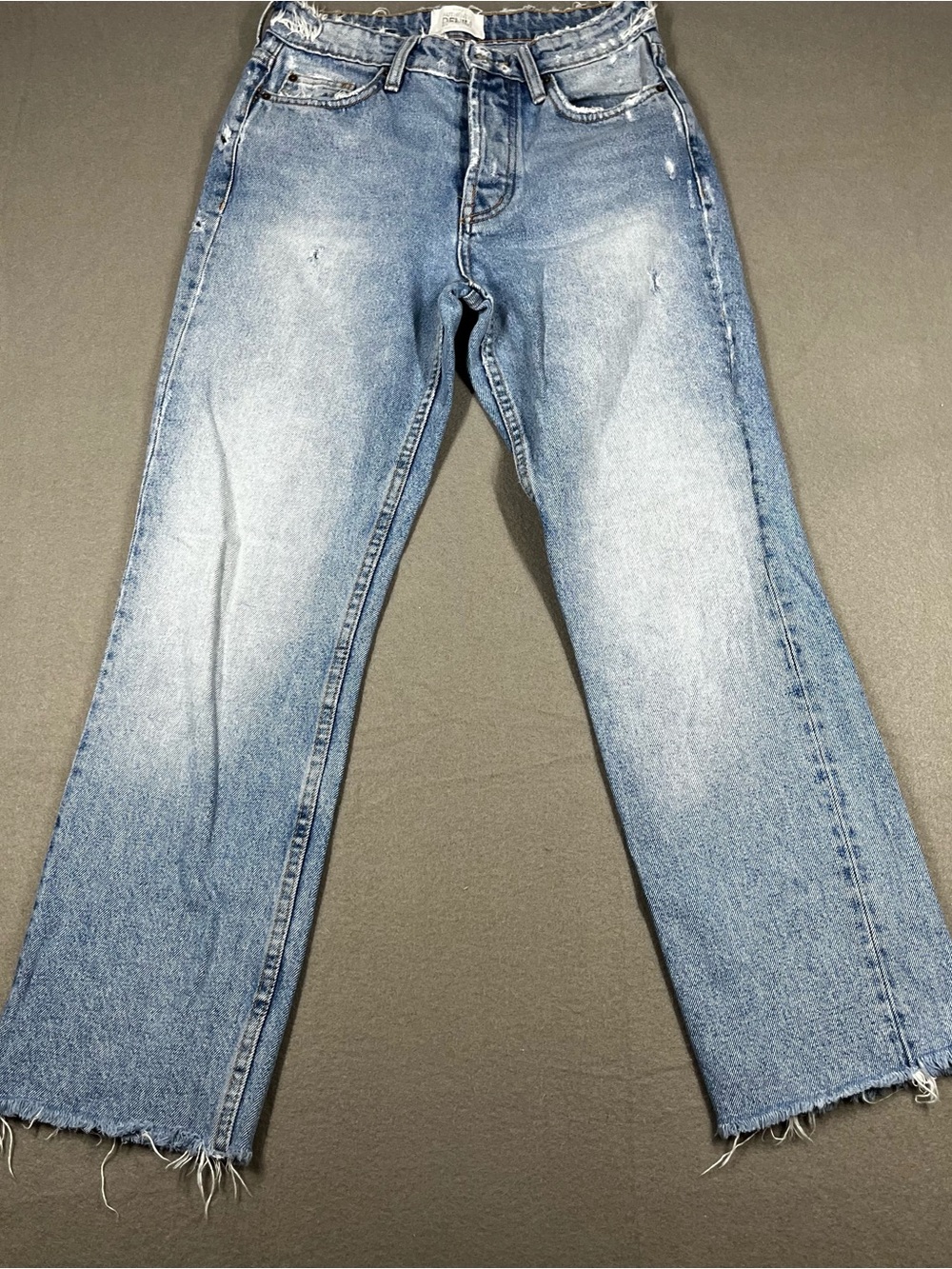 Zara Authentic Denim By TRF Jeans Relaxed Blue Size 27x25 Vintage 90s boho
